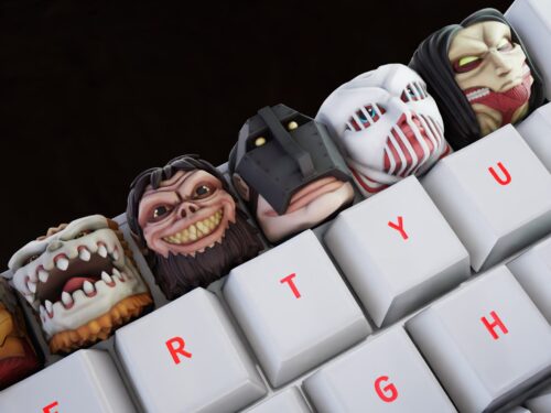 Attack on Titans Keycaps Set