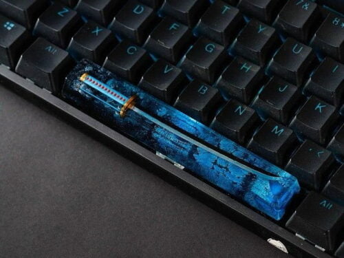 Mitsuri Kanroji katana Spacebar Keycap – Demon Slayer