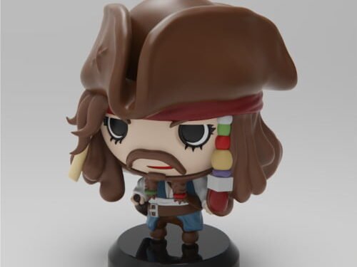 Jack Sparrow – Pirates of the Caribbean Action figure/Figurine