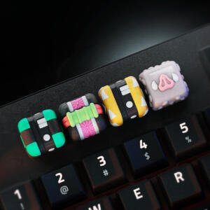 DEMON SLAYER MINIMALIST KEYCAPS
