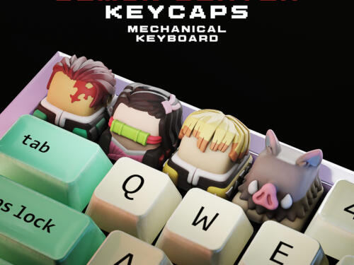 Demon Slayer 3D keycaps