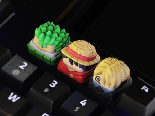 One Piece Nakamas Keycaps – Vol 1