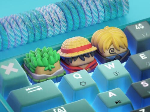 One Piece Nakamas Keycaps – Vol 1