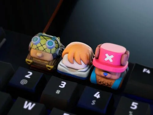 One Piece Nakamas Keycaps – Vol 2