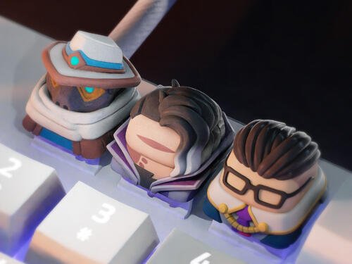 Valorant Agent Keycaps – VOL IV