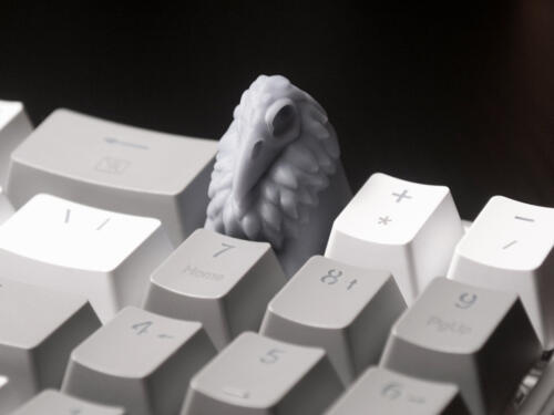 RAVEN SKULL – Aesthetic Keycap