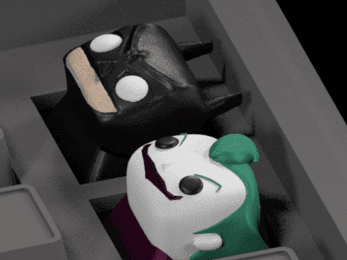 Batman keycaps – Batman, Joker