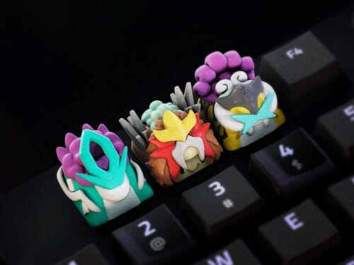 Legendary beasts keycaps